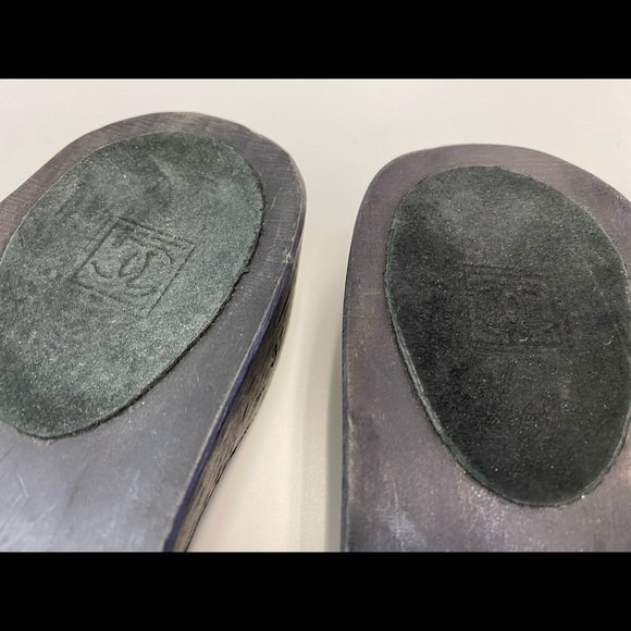100% Auth chanel sandals sz37 - Picture 5 of 5
